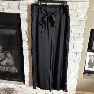 Joie Black Wide-Leg Women's Pants